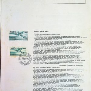 Edital 1975 23 Salto Triplo Com Selo CPD Campanha