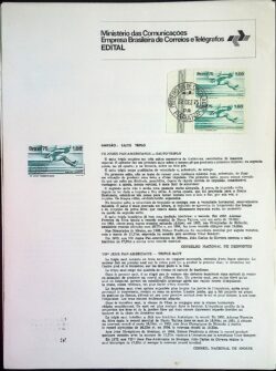 Edital 1975 23 Salto Triplo Com Selo CPD PB