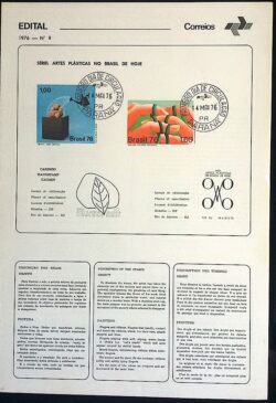 Edital 1976 08 Artes Plásticas Sem Selo CPD PR
