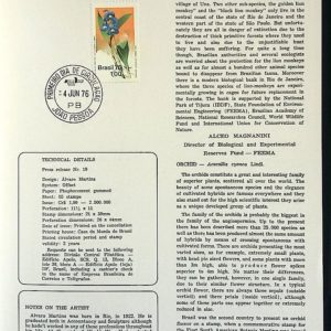 Edital 1976 10 Preservação Natureza Com Selo CPD PB João Pessoa