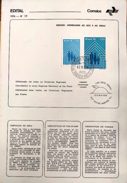 Edital 1976 19 SESC e SENAC Com Selo CPD Ribeirão Preto