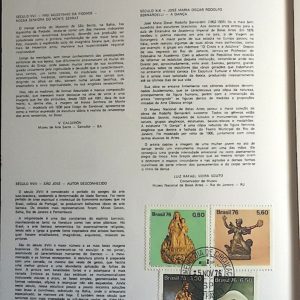 Edital 1976 27 Escultura Arte Brasil com Selo Interno Junto CBC e CPD SP