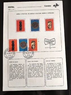 Edital 1977 01 Festival de Artes e Cultura Negra e Africana Com Selo CPD João Pessoa