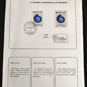 Edital 1977 03 Orçamento Economia Com Selo CPD SP