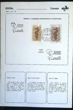 Edital 1977 16 Odontologia Saúde Com Selo CBC e CPD RJ