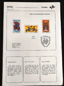 Edital 1977 21 Folclore Festa Cavalhada Sem Selo