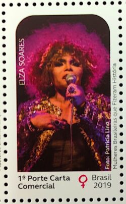 C 3833 Selo Mulheres Brasileiras Elza Soares Música 2019