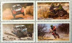 C 3836 Selo Rally dos Sertoes Carro Moto 2019 Serie Completa