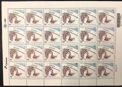 C 3835 Selo Signos do Zodiaco Virgem 2019 Folha