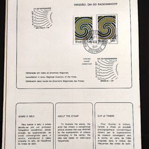 Edital 1977 29 Radioamador Rádio Comunicação Com Selo CPD e CBC SP