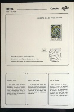 Edital 1977 29 Radioamador Rádio Comunicação Sem Selo
