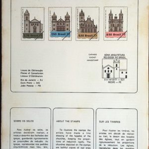 Edital 1977 35 Arquitetura Igreja Religiosa Sem Selo