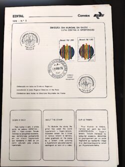 Edital 1978 05 Hipertensão Saúde Com Selo CBC e CPD BSB