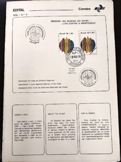 Edital 1978 05 Hipertensão Saúde Com Selo CBC e CPD SP