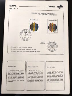 Edital 1978 05 Hipertensão Saúde Com Selo CPD PB