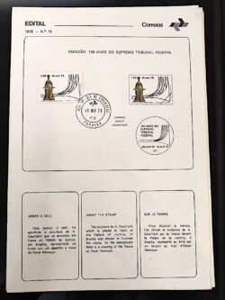 Edital 1978 19 STF Direito Constituição Com Selo CPD PB