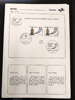Edital 1978 19 STF Direito Constituição Com Selo CPD e CBC BSB