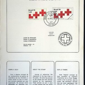 Edital 1978 28 Cruz Vermelha Saúde Com Selo CPD SP