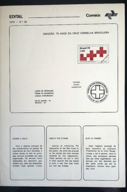 Edital 1978 28 Cruz Vermelha Saúde Sem Selo
