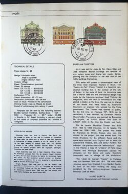 Edital 1978 29 Teatros Brasileiros Com Selo Interno CPD SP