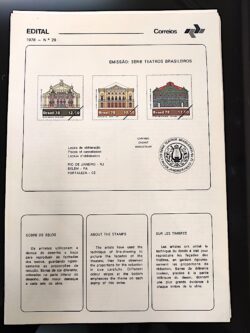 Edital 1978 29 Teatros Brasileiros Sem Selo