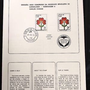 Edital 1979 09 Congresso de Cardiologia Carlos Chagas Saúde Com Selo CPD PB