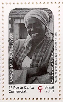 C 3851 Selo Mulheres Brasileias Historia Carolina Maria de Jesus 2019