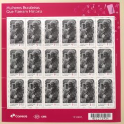 C 3851 Selo Mulheres Brasileias Historia Carolina Maria de Jesus 2019 Folha
