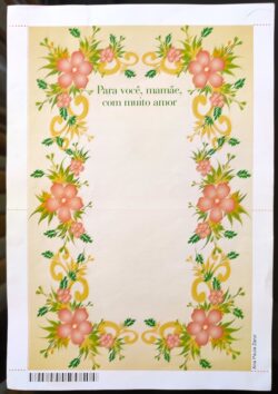 Cod 0130 AEROGRAMA DIA DAS MAES PRA VOCE MAMÃE 2004