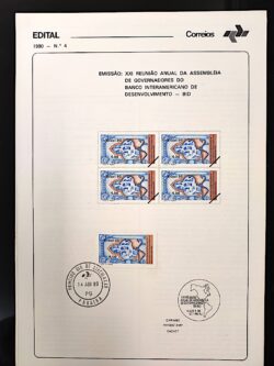 Edital 1980 04 Banco Interamericano Desenvolvimento Economia Com Selo CPD PB