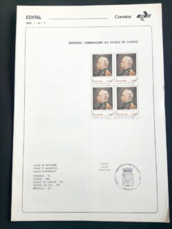 Edital 1980 07 Duque De Caxias Militar Sem Selo