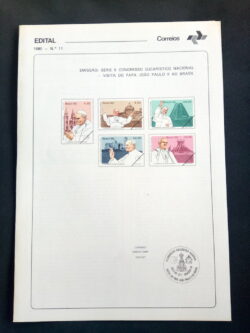 Edital 1980 11 Papa Joao Paulo Religião Sem Selo