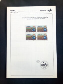 Edital 1980 20 Telebras Comunicação Sem Selo