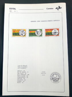 Edital 1981 01 Desenvolvimento Agrícola Economia Sem Selo