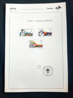 Edital 1981 02 Jamboree Escotismo Sem Selo