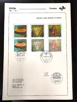 Edital 1981 07 Museus de Ciencia Com Selo CPD E CBC PA