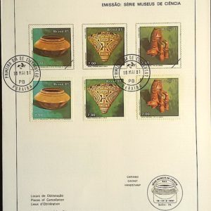 Edital 1981 07 Museus de Ciencia Com Selo CPD PB