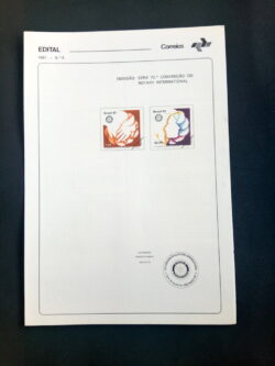 Edital 1981 09 Rotary Internacional Sem Selo