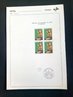 Edital 1981 27 Ação De Graças Religião Sem Selo