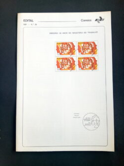 Edital 1981 28 Ministerio Do Trabalho Economia Sem Selo