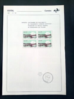 Edital 1981 29 Theodomiro Carneiro Itajuba Engenharia Educação Sem Selo