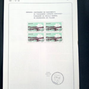 Edital 1981 29 Theodomiro Carneiro Itajuba Engenharia Educação Sem Selo