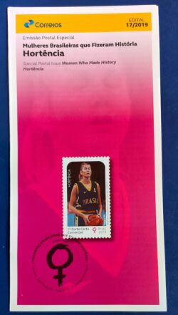 Edital 2019 17 Mulheres que Fizeram História Hortência Basquete Sem Selo