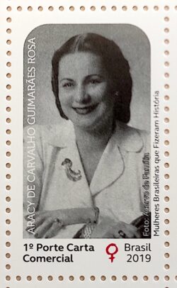 C 3878 Selo Mulheres Historia Aracy Guimaraes Rosa 2019
