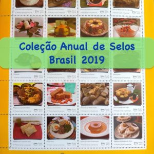 Colecao Anual de Selos do Brasil 2019