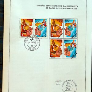 Edital 1982 05 Tuberculose Saúde Com Selo CPD SP