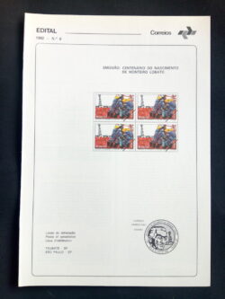 Edital 1982 08 Monteiro Lobato Indústria Sem Selo