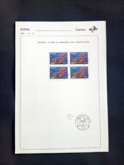 Edital 1982 11 Ministério das Comunicações Comunicação Telefone Sem Selo