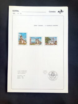 Edital 1982 18 Barroco Mineiro Arquitetura Igreja Sem Selo