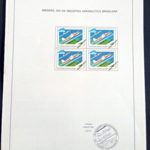 Edital 1982 29 Aeronautica Brasileira Avião Sem Selo